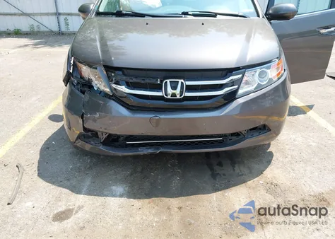 2015 Honda Odyssey Ex-L z USA, uszkodzony, nr VIN 5FNRL5H66FB038542